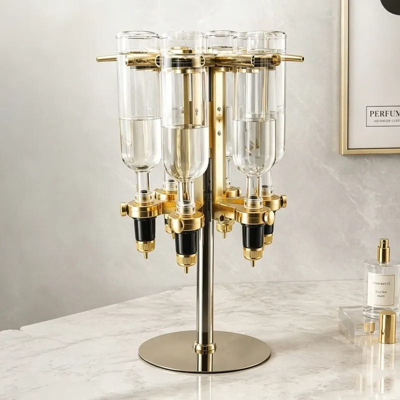 Perfume Fragrance Bar - حامل عرض جديد لـ 6 زجاجات