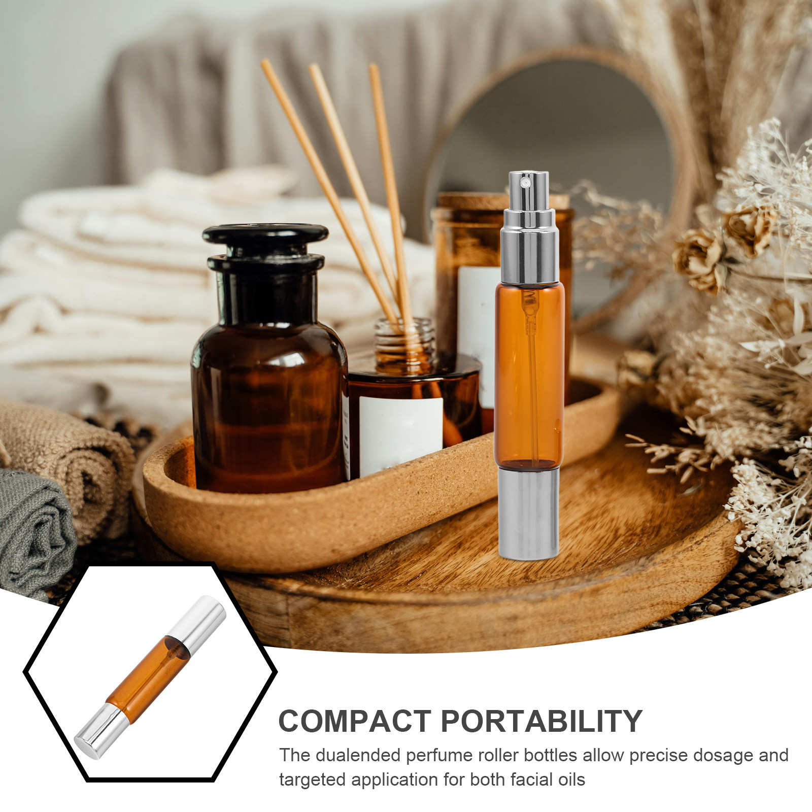 مجموعة من 8 قطع زجاجات رولر لل - مراجعة Perfume Travel Set وسعره