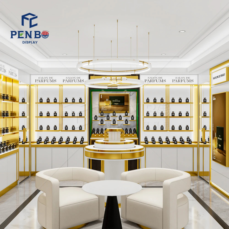واجهة عرض عطور فاخرة بتصميم عر - مراجعة Perfume Fragrance Bar وسعره