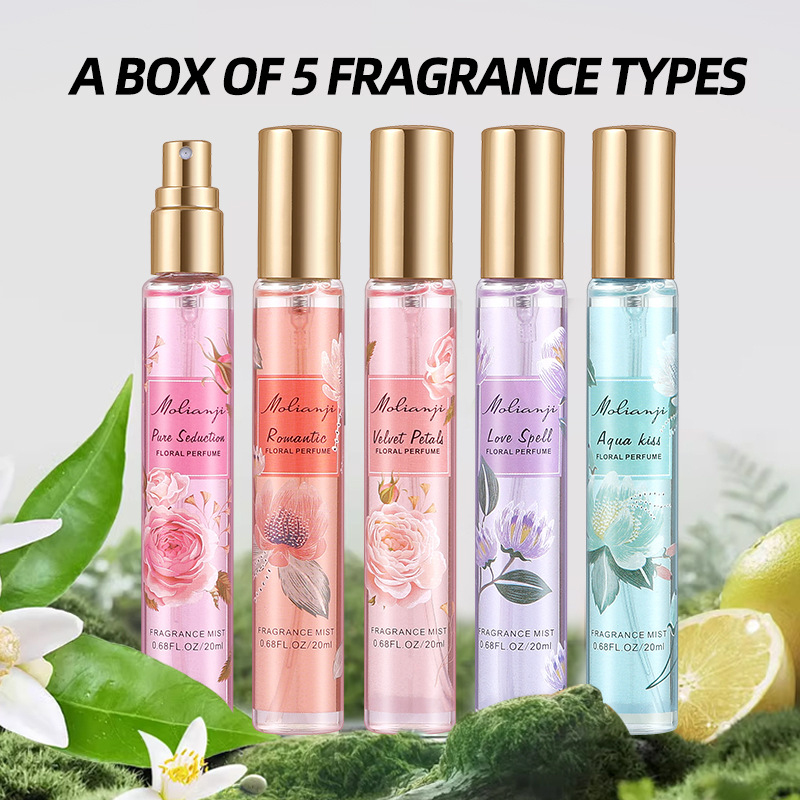 مجموعة هدايا عطور نسائية من 5  - مراجعة Perfume Travel Set وسعره