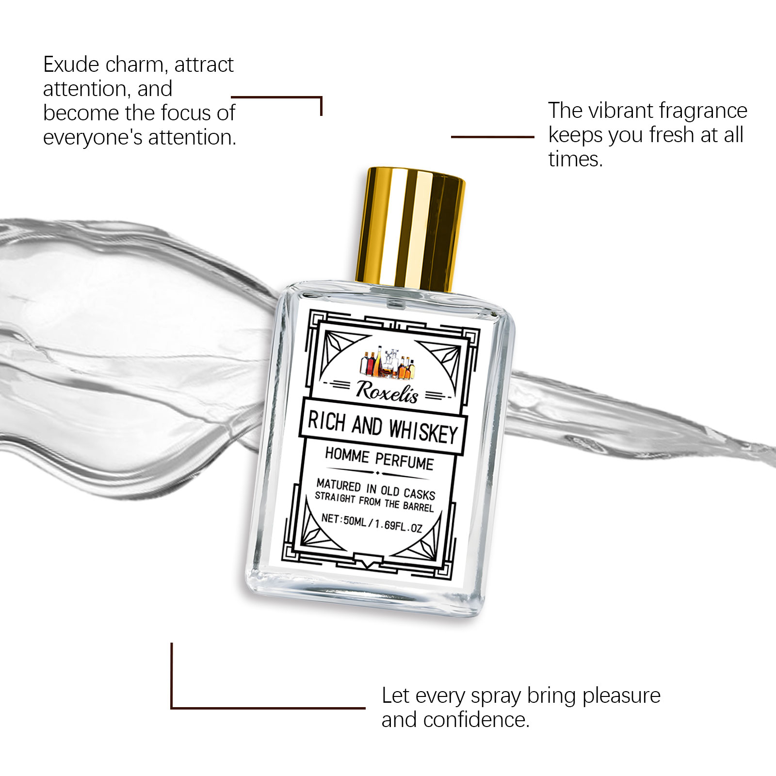 عطر روكسيليس للرجال 50 مل برائ - مراجعة Pure Perfume Fragrance وسعره